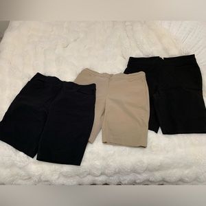 Set of 3 shorts Time and Tru bermuda .